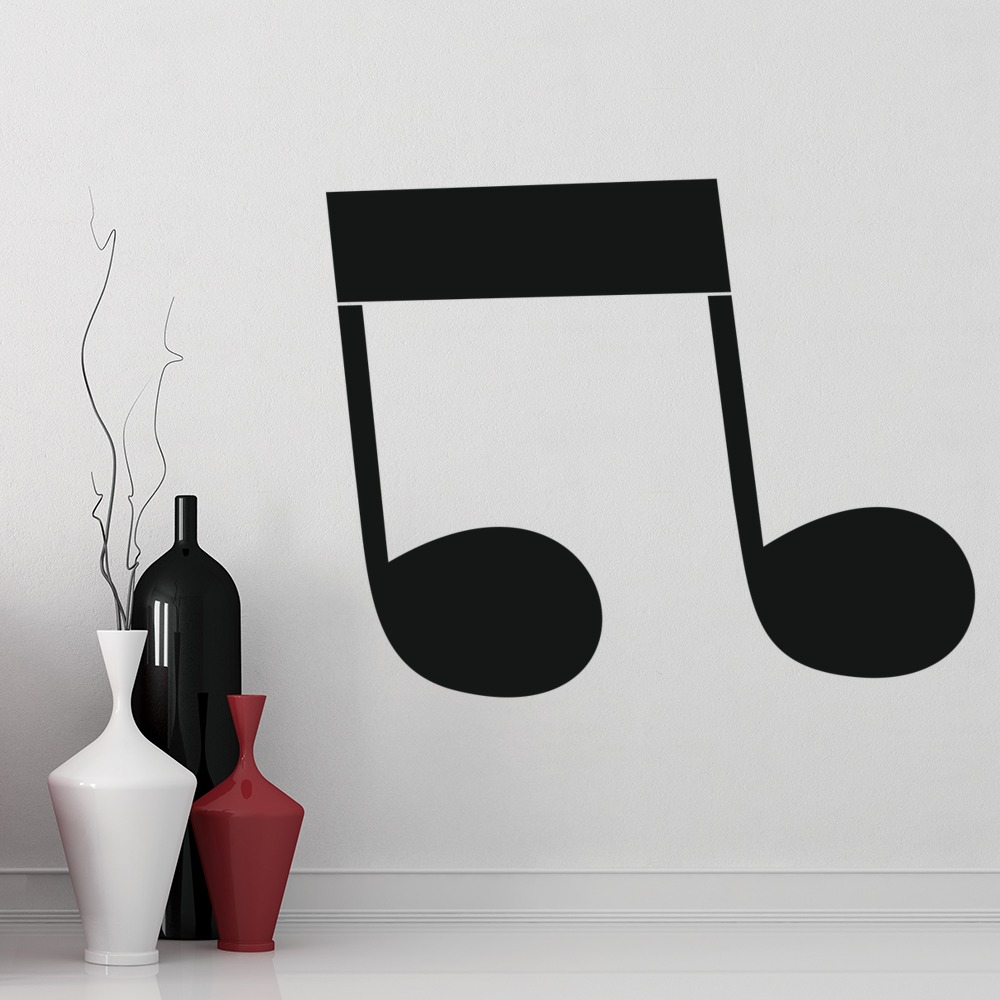 Quaver Musical Notes Wall Sticker | Icon Wall Stickers
